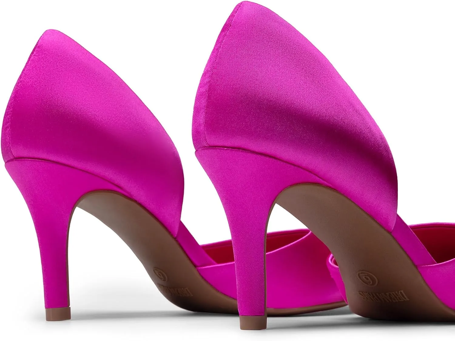 DREAM PAIRS Women's High Heel Closed Toe Dress Shoes Pumps Elegant Stiletto D'Orsay Slip On