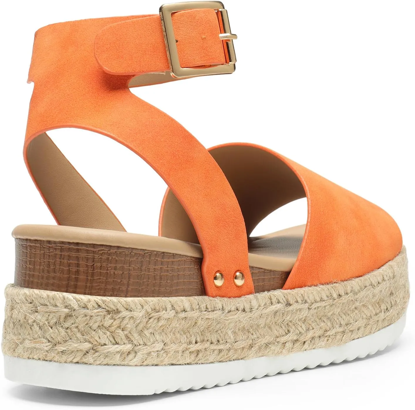 DREAM PAIRS Women's Platform Espadrilles Casual Ankle Strap Wedge Sandals Comfortable Dressy Summer Shoes