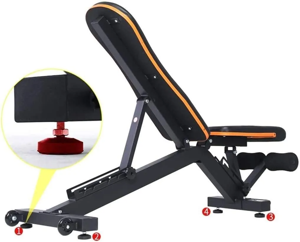 Dumbbell Bench Adjustable Training Bench Fitness Equipment Professional Bench Multifunctional Exercise Sit-up Board