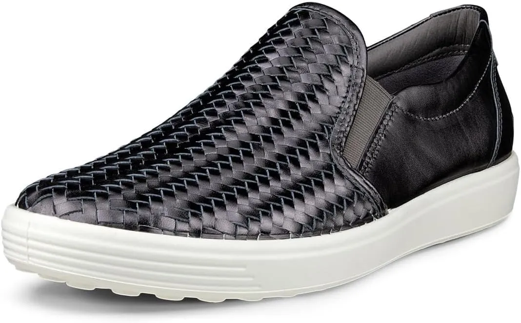 ECCO Women’s Soft 7 Woven Slip On 2.0 Sneaker