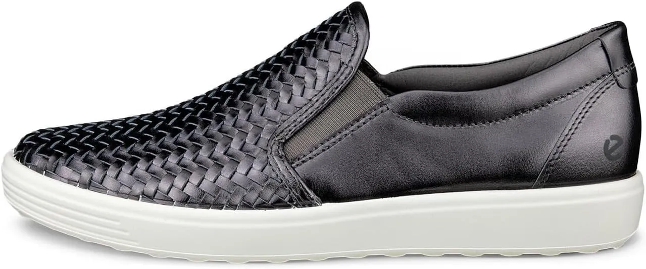 ECCO Women’s Soft 7 Woven Slip On 2.0 Sneaker