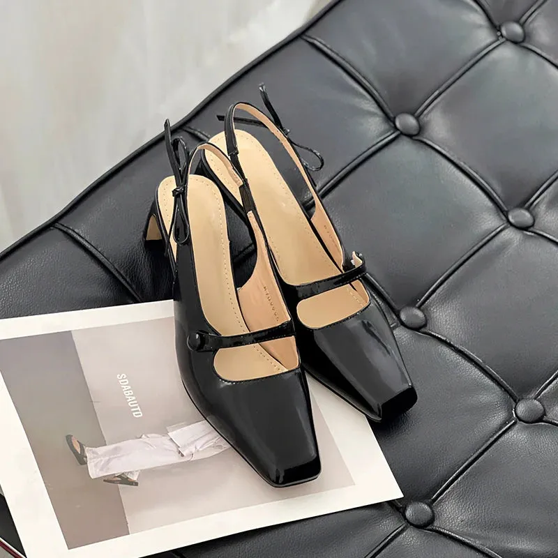 Elegant Bow Heels