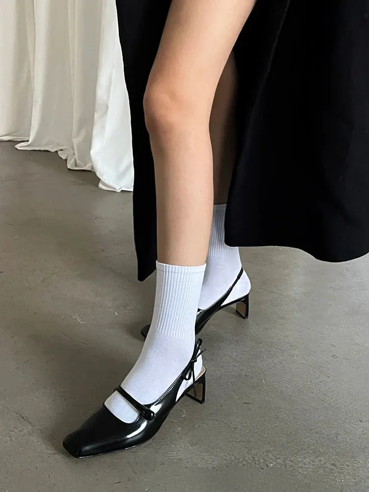 Elegant Bow Heels