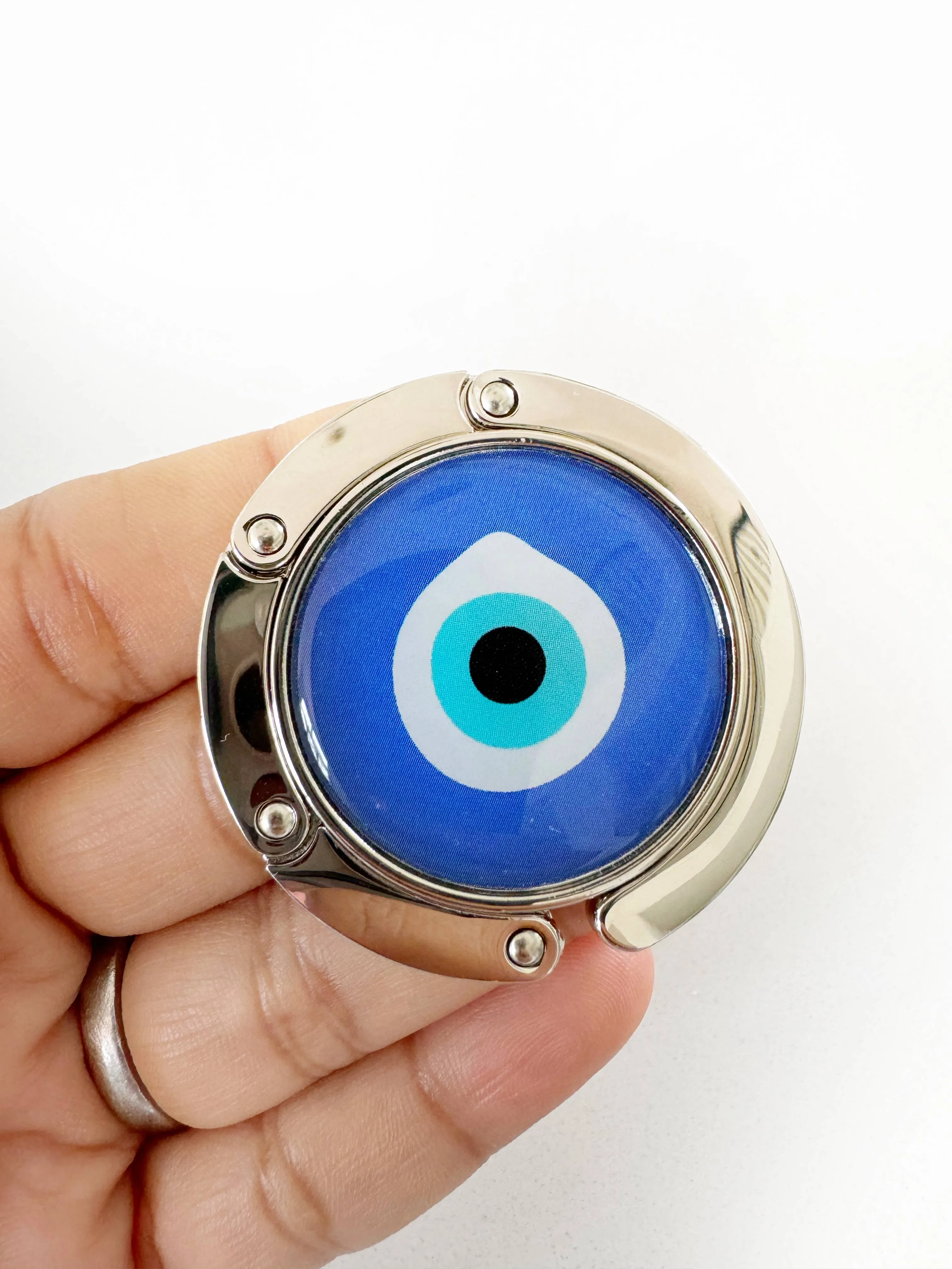 Evil Eye Handbag Purse Hook Hanger 