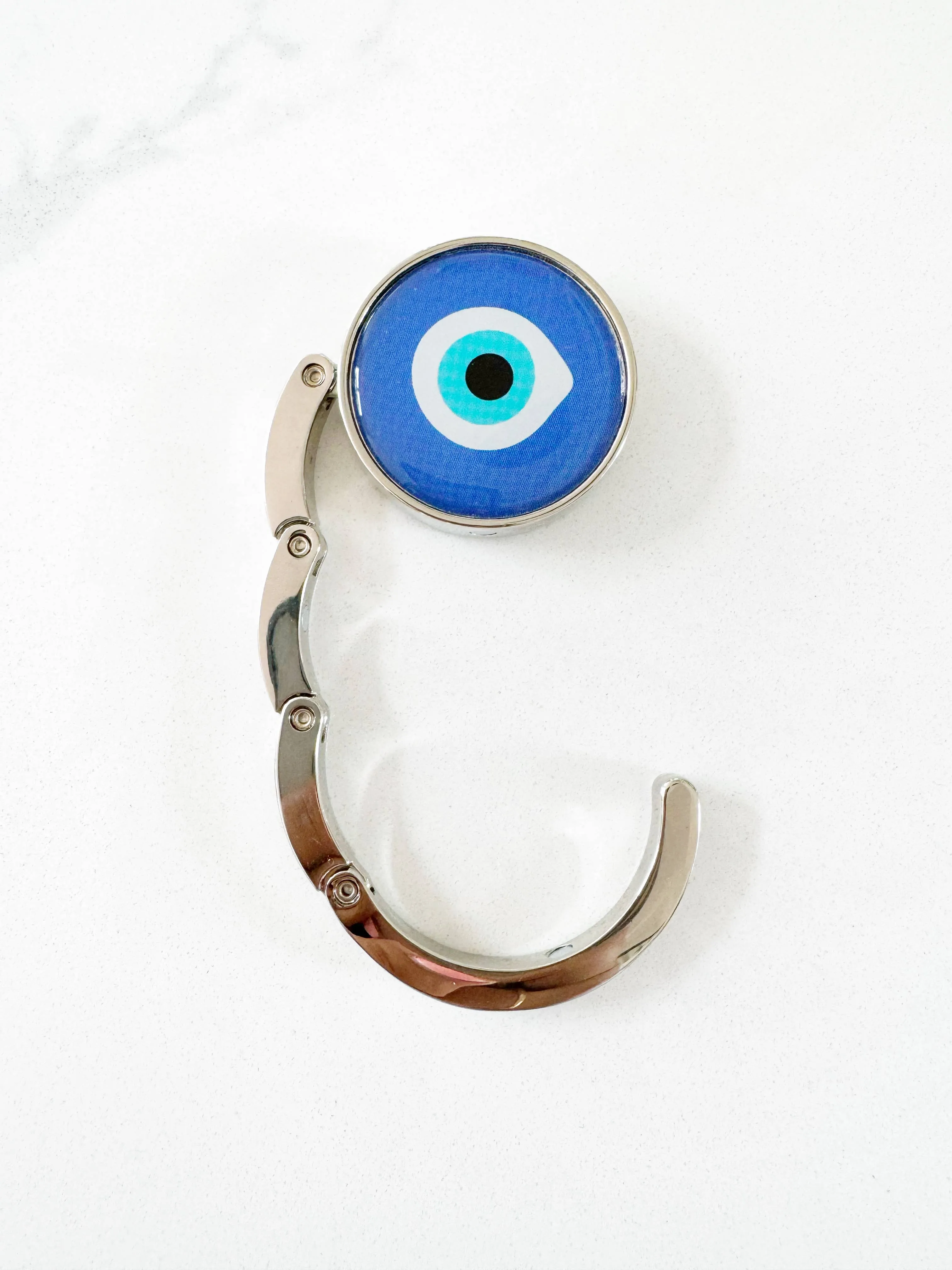 Evil Eye Handbag Purse Hook Hanger 