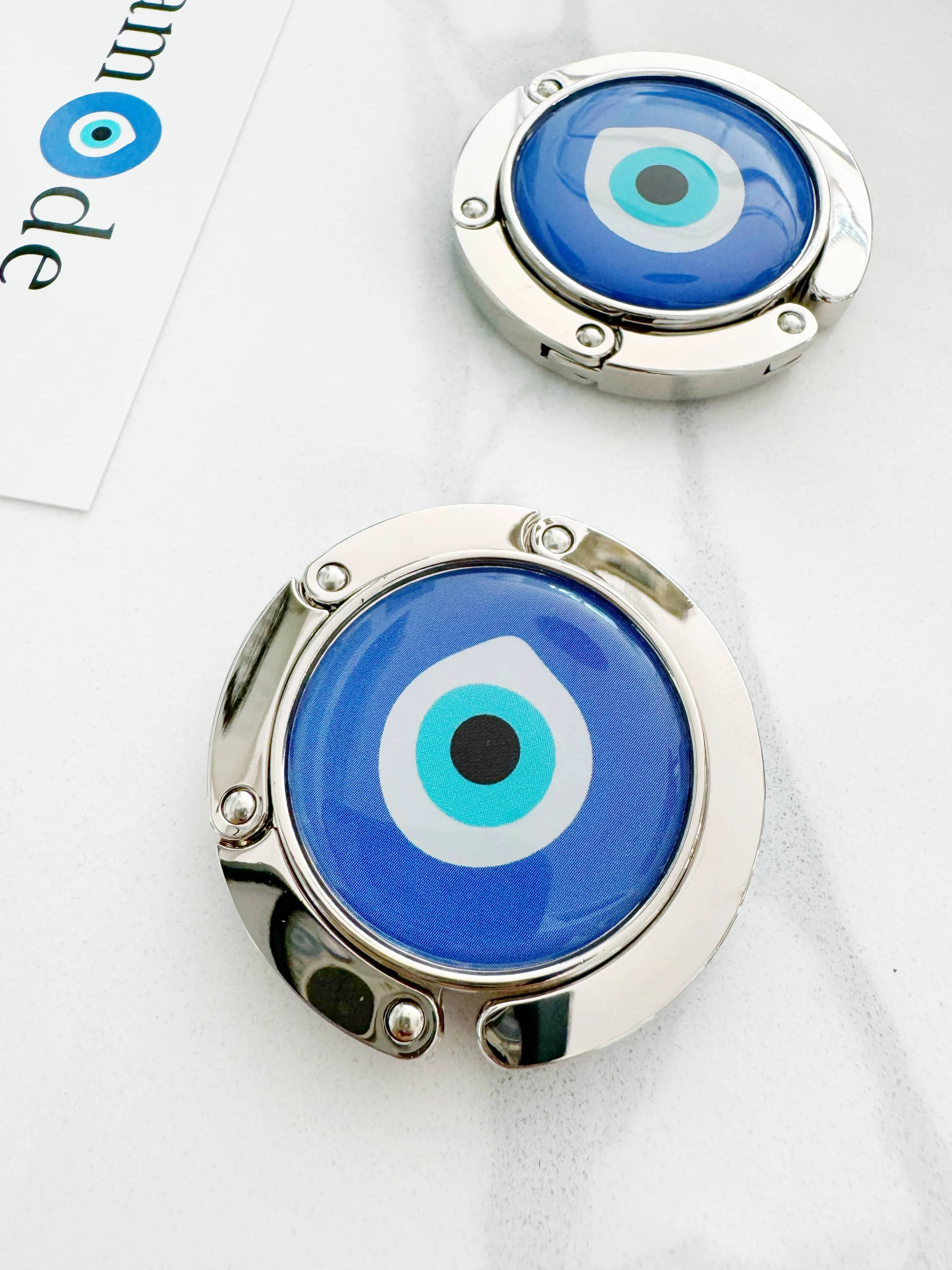 Evil Eye Handbag Purse Hook Hanger 