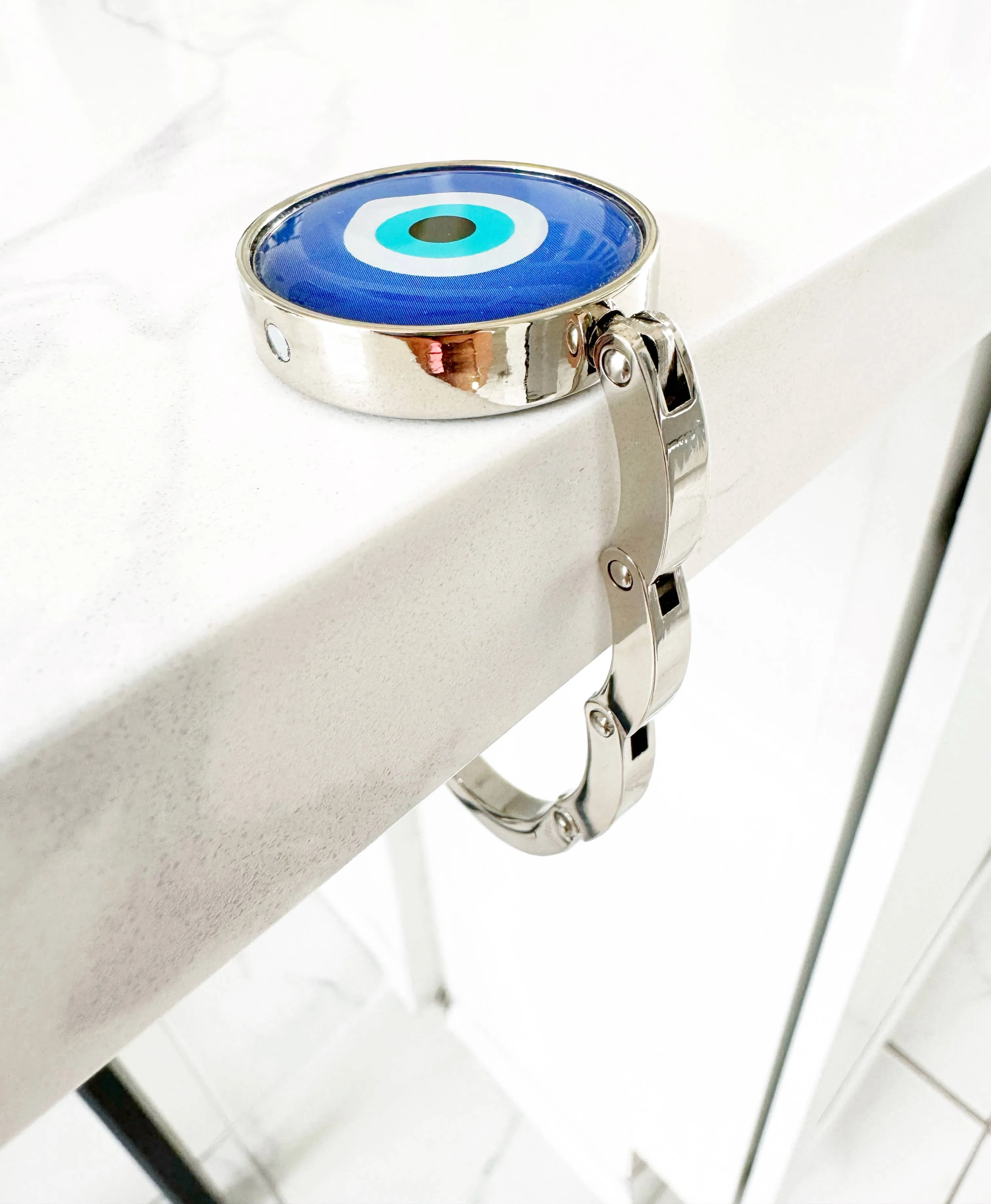 Evil Eye Handbag Purse Hook Hanger 