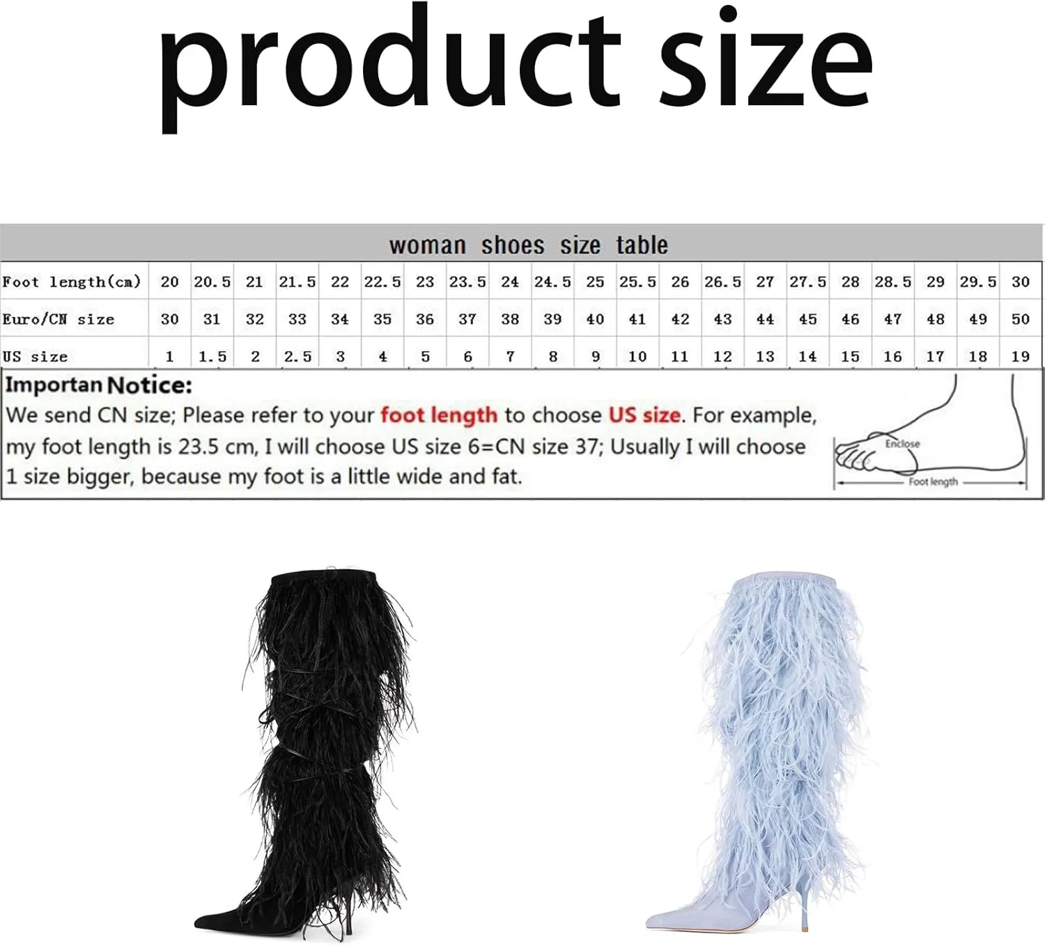 Feather High-Heeled Boots,Elegant All-match Boots,Pointed Toe Stiletto Boots,Suitable for All Seasons