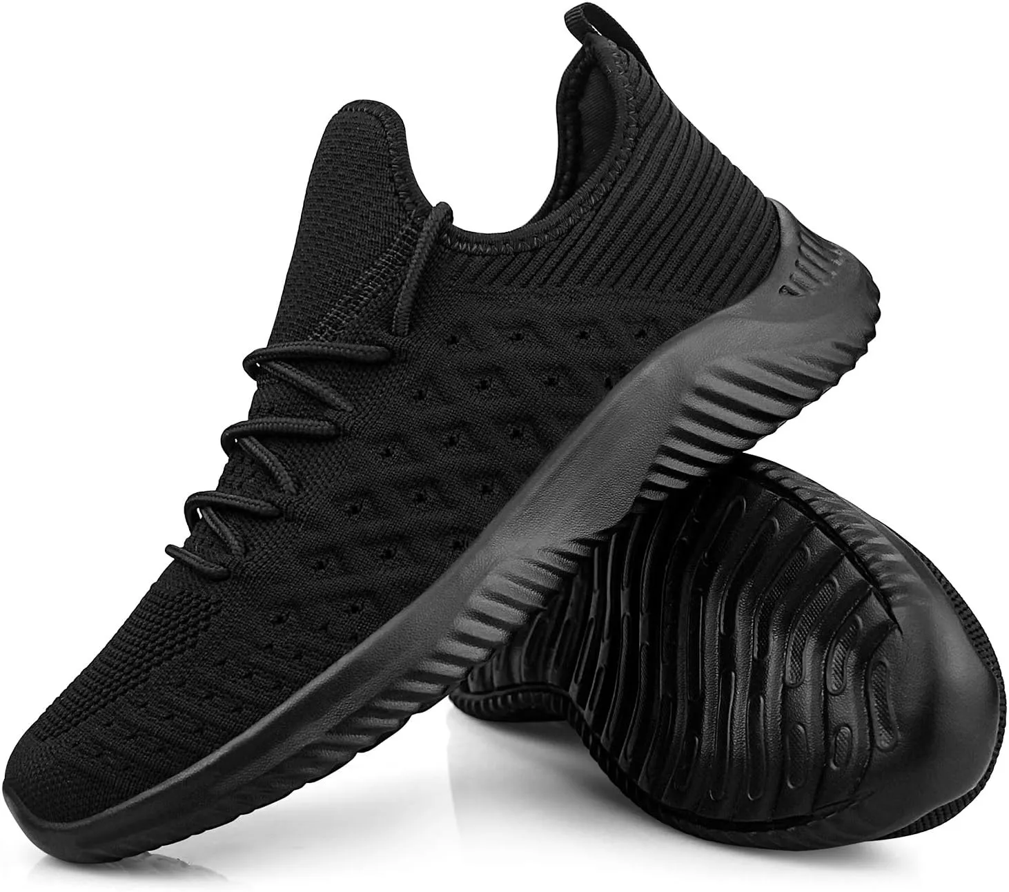 Feethit Mens Slip On Walking Shoes Lightweight Breathable Non Slip Running Shoes Comfortable Fashion Sneakers for Men