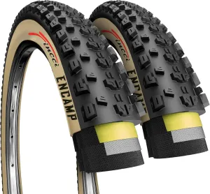 Fincci 27.5 x 2.25 Inch Mountain Bike Tire Foldable 57-584 60 TPI with Nylon Protection for All Mountain Enduro MTB Hybrid Bike Bicycle