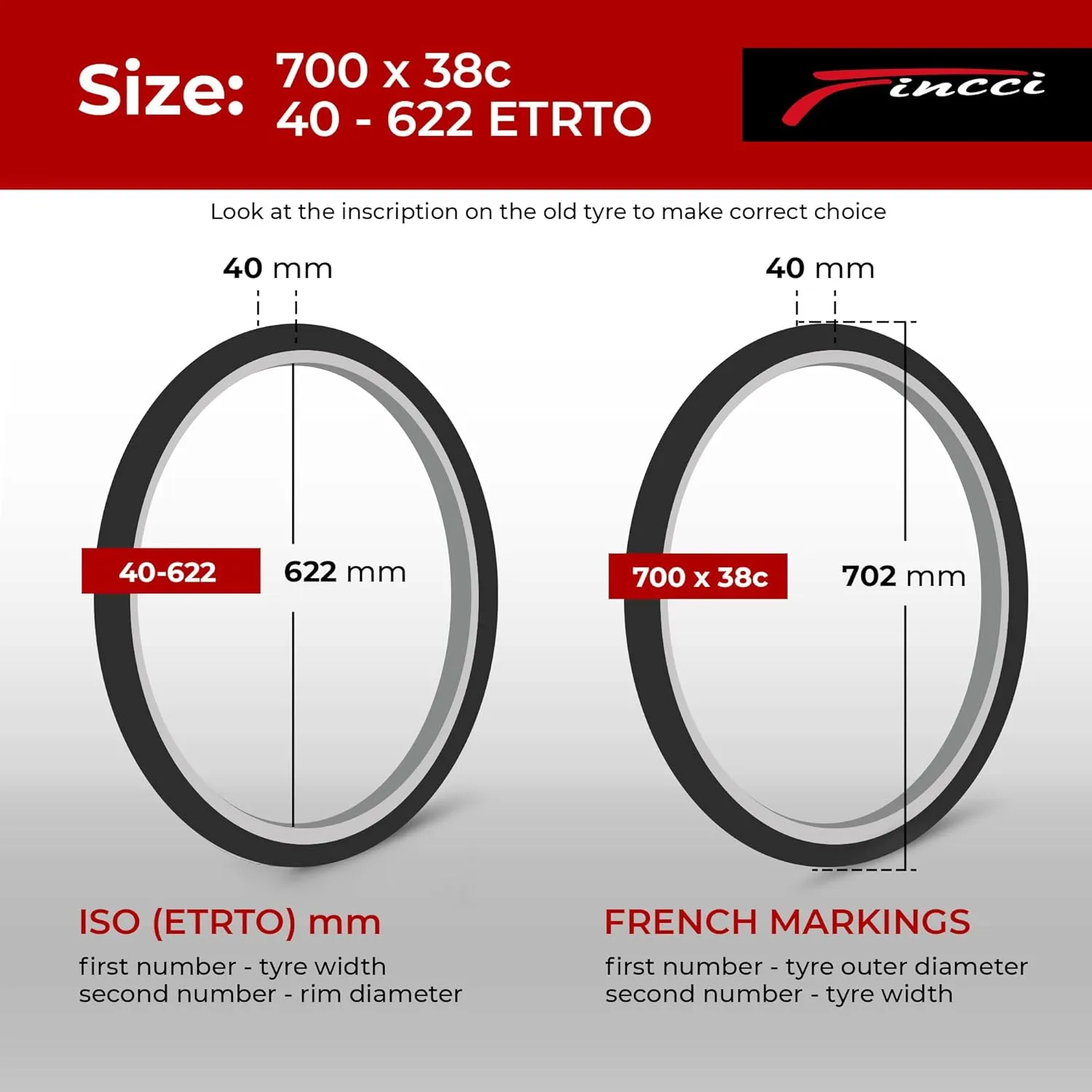Fincci Pair 700x38c Foldable Bike Tires Roam, 40-622, with 1mm Antipuncture Protection – Ideal for Electric, Road, Mountain, MTB, and Hybrid Bikes (Pack of 2)