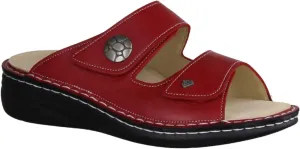 Finn Comfort Moorea Pomodore (Red) - Mules - Fit Overview Brands FinnMellow, Red, Leather (Nube)