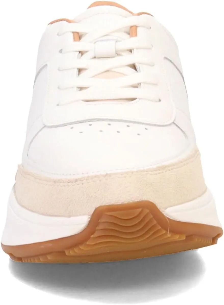 FitFlop Women's F-Mode Leather/Suede Flatform Sneakers