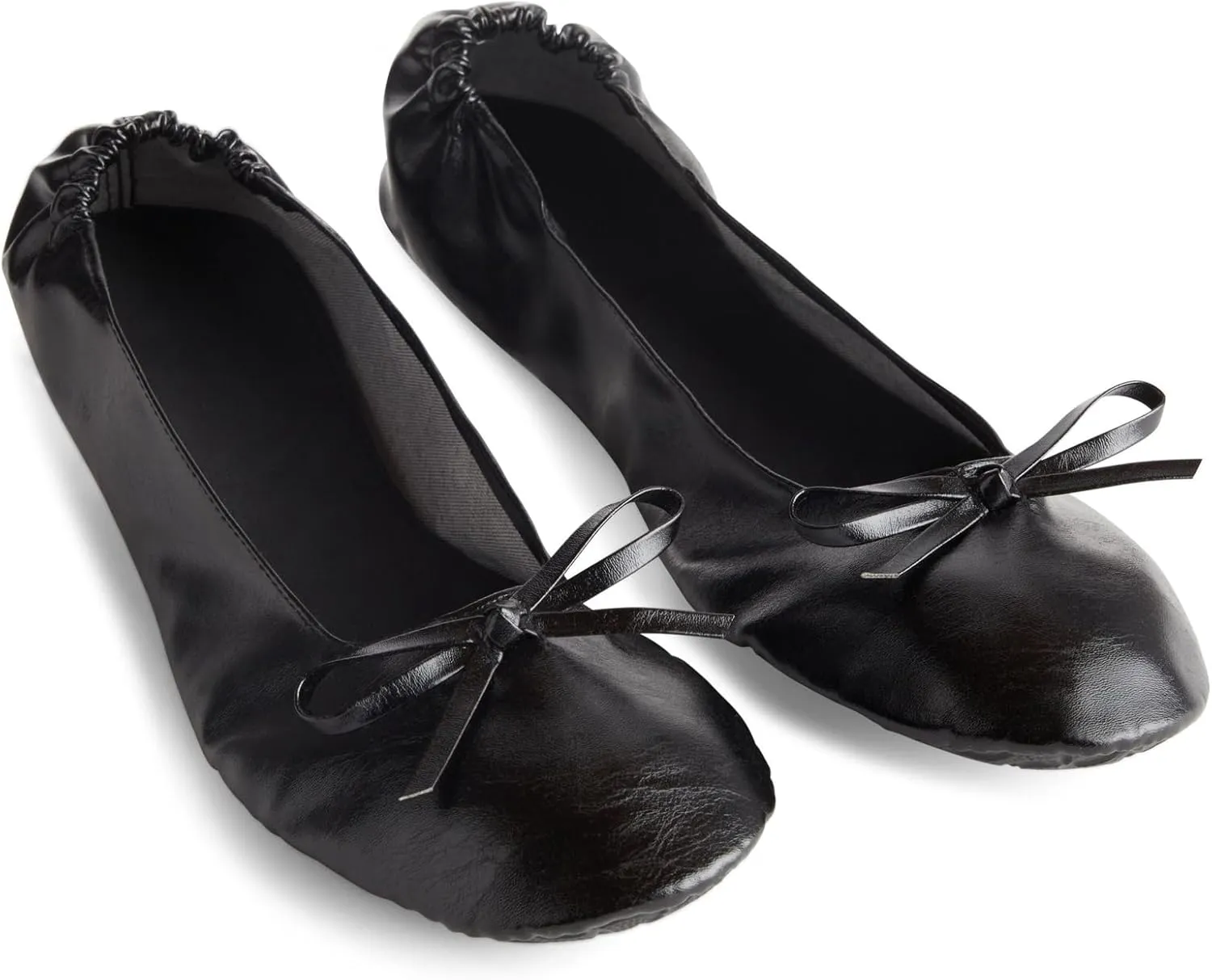 Foldable Ballet Flats - Women's Portable Ballerina Roll up Shoes
