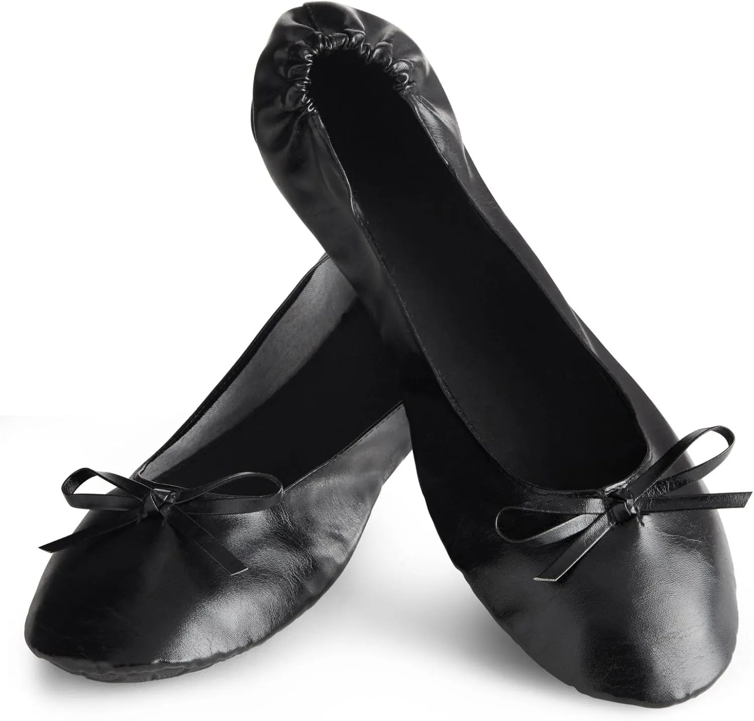 Foldable Ballet Flats - Women's Portable Ballerina Roll up Shoes