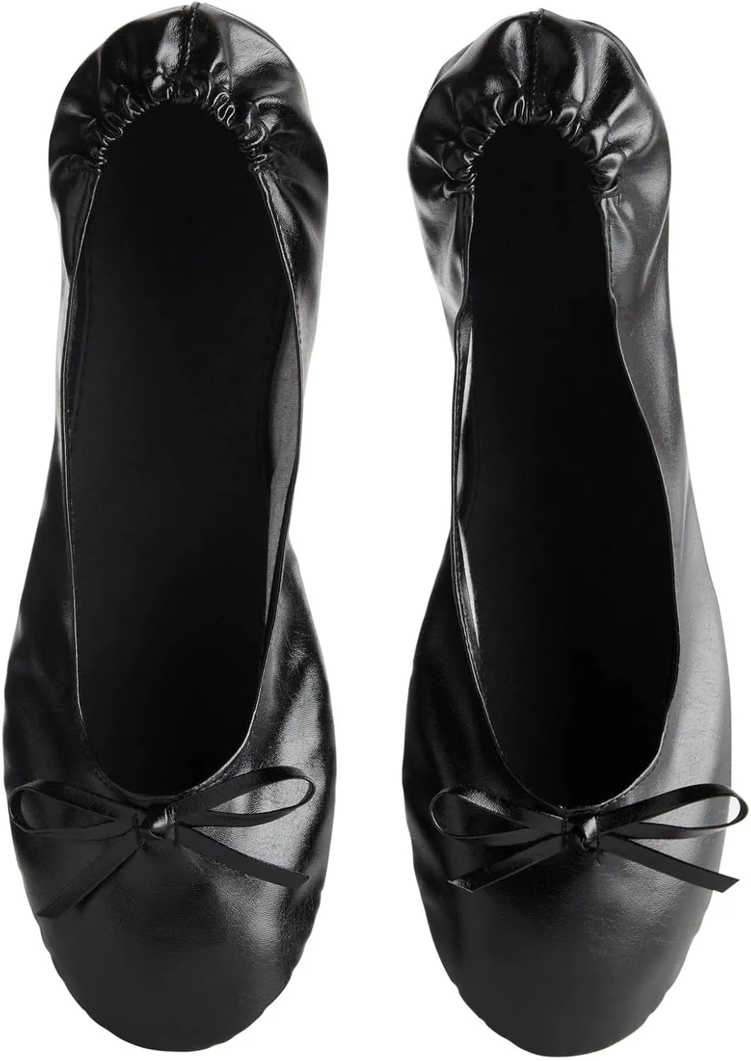 Foldable Ballet Flats - Women's Portable Ballerina Roll up Shoes
