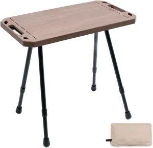 Foldable Camping Tables Aluminum Alloy Lightweight Folding Table Compact Desk for Fishing BBQ