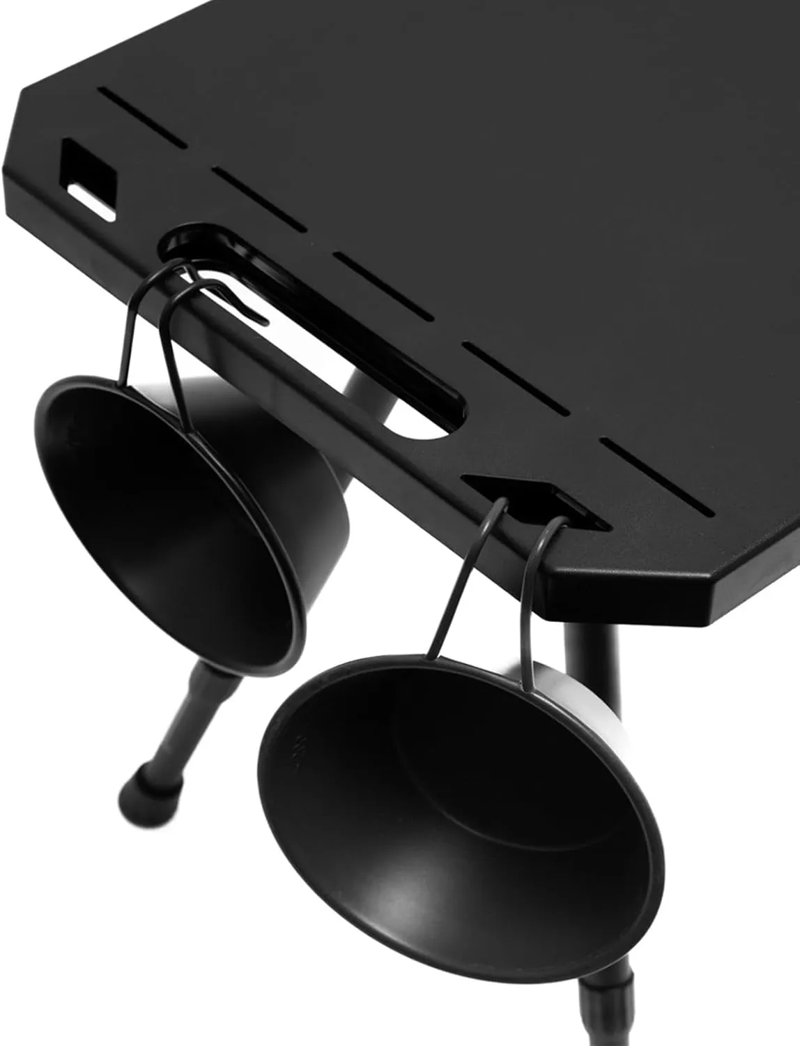 Foldable Camping Tables Aluminum Alloy Lightweight Folding Table Compact Desk for Fishing BBQ