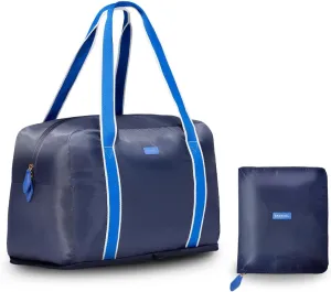 Foldable Duffle Bag for Travel | Lightweight, Water-Resistant, Multifunctional Carry On Bag | Sustainable and Durable Nylon