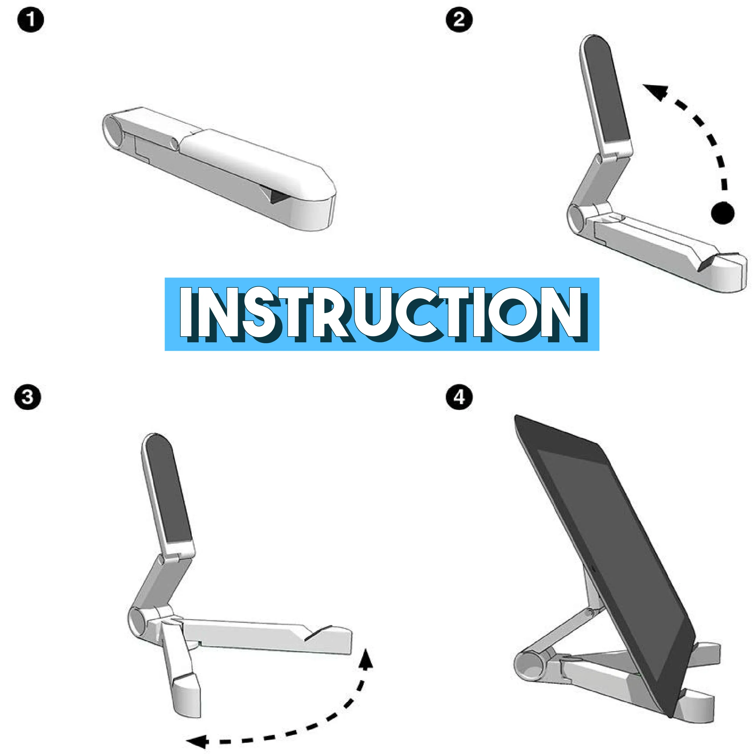 Foldable Tablet Holder