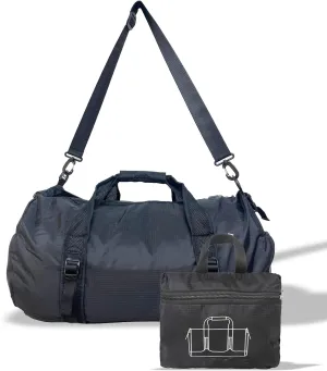 Foldable Travel Duffel Bag,Unisex Travel Tote Bag,Fitness Sports Tote Bag,Waterproof Duffel Bag' 41L Weekend Travel Overnight Bag (Black)
