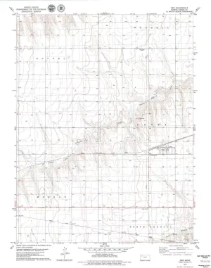 Gem KS topo map, 1:24000 Scale, 7.5 X 7.5 Minute, Historical, 1979, Updated 1979, 27.1 x 21.12 in