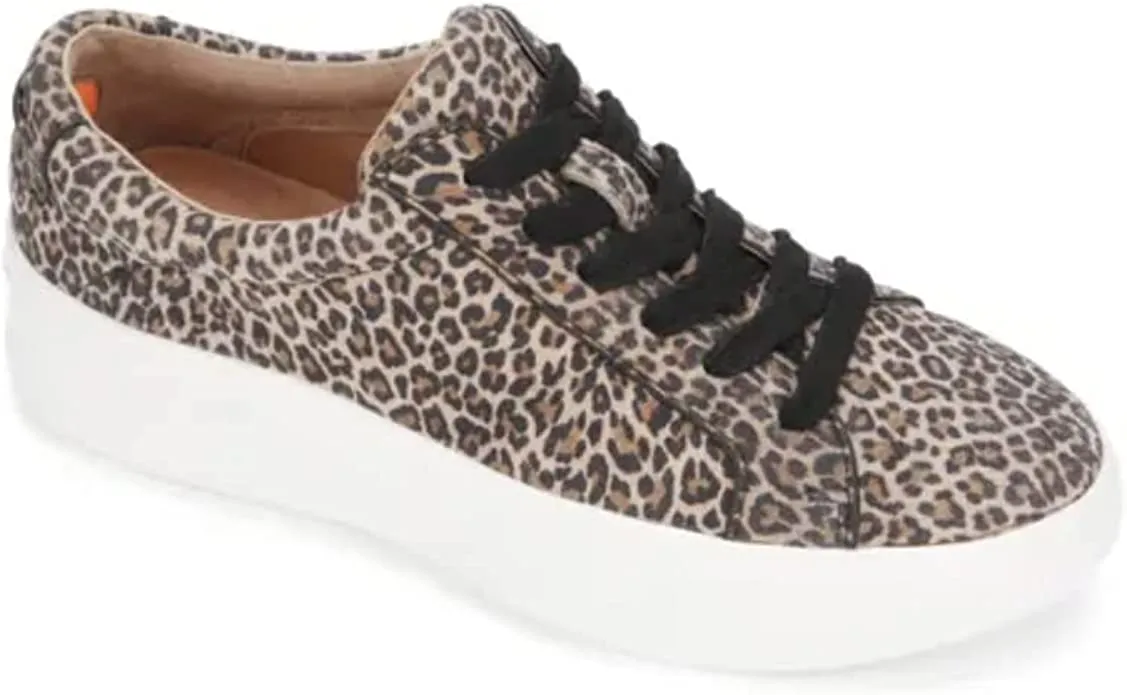 Gentle Souls by Kenneth Cole Women's Rosette Platform Sneaker, Fossil, 7.5 M US