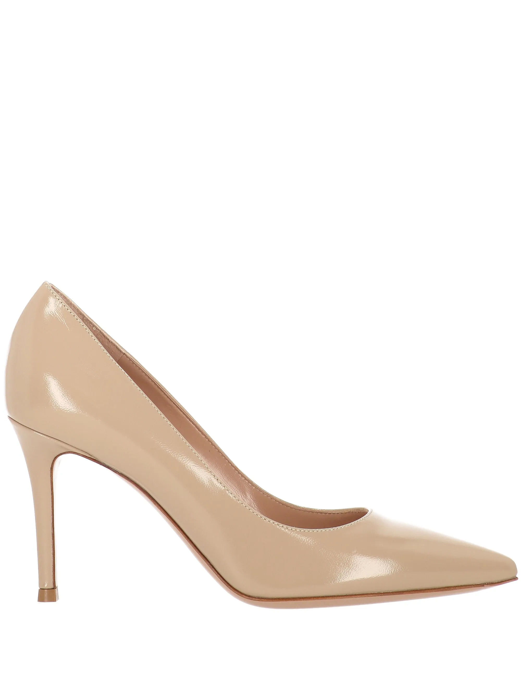 Gianvito Rossi Gianvito 85 Sandpatentläderpumpar