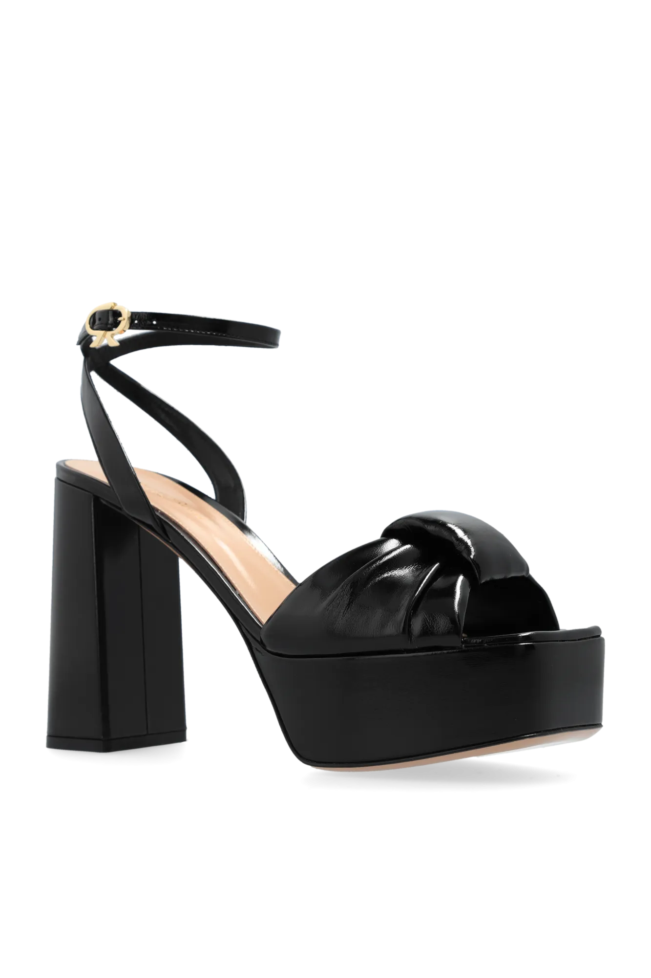 Gianvito Rossi Platform sandals Paradi in BLACK - 38.5