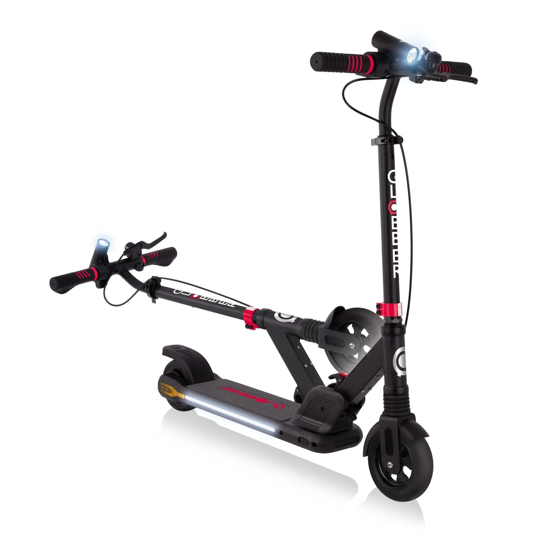 Globber E-Motion 14 Electric Scooter - 
 Black/Red