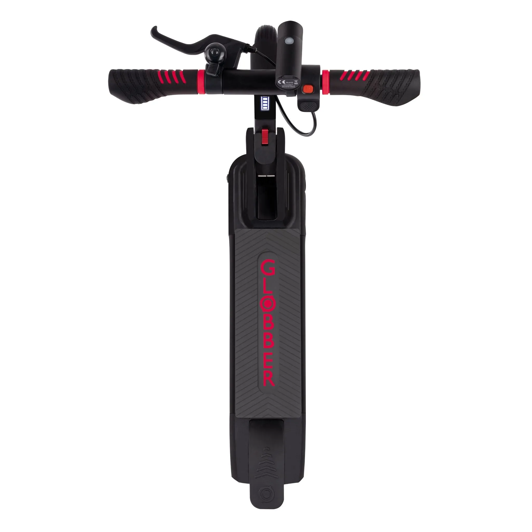 Globber E-Motion 14 Electric Scooter - 
 Black/Red