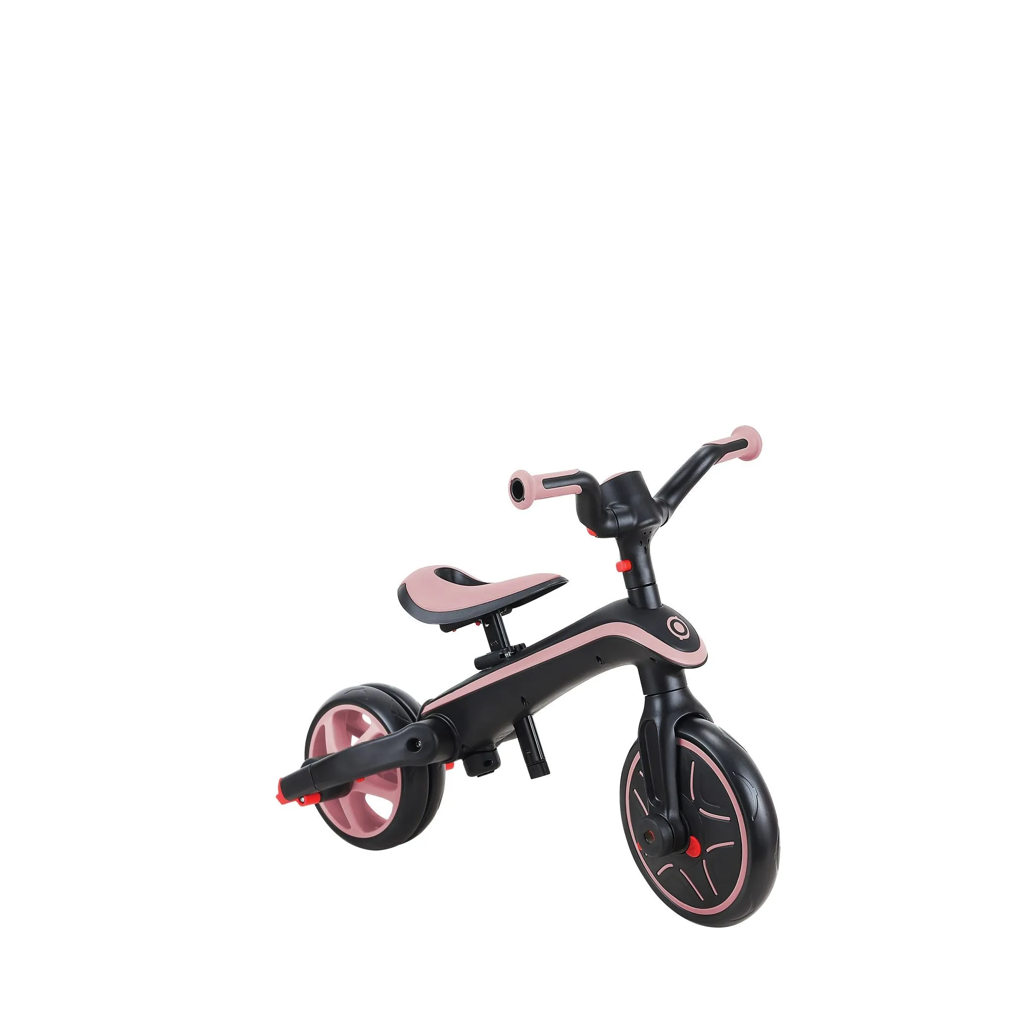 Globber Explorer Foldable 4 In 1 Trike - Pastel Pink