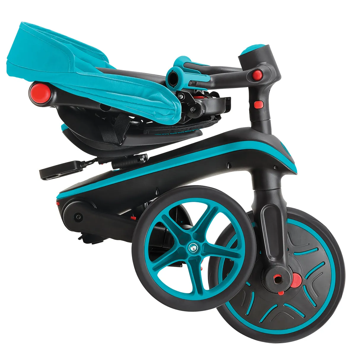 Globber Explorer Foldable Trike 4 in 1 - Teal