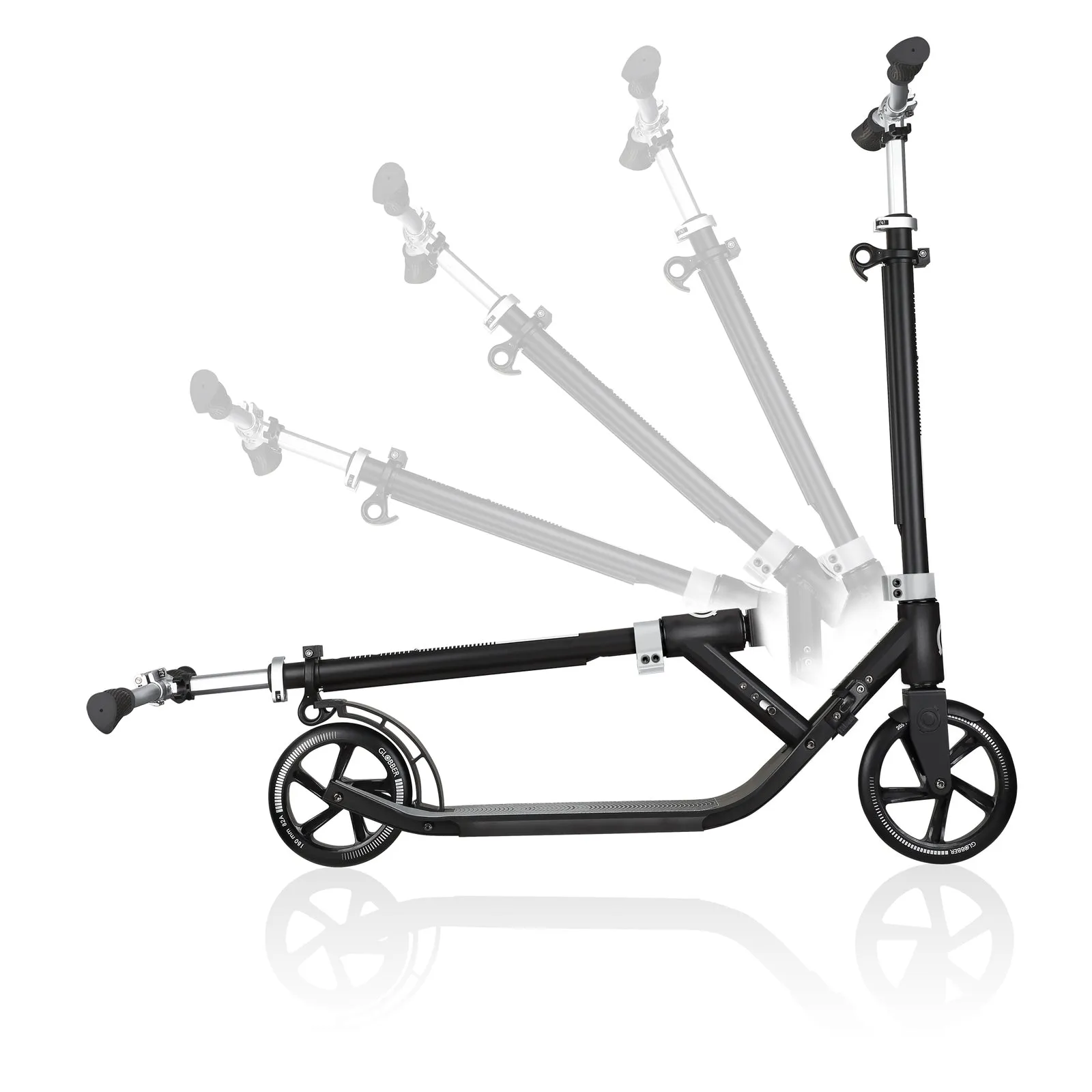 Globber ONE NL 205-180 DUO Scooter -Lead Grey