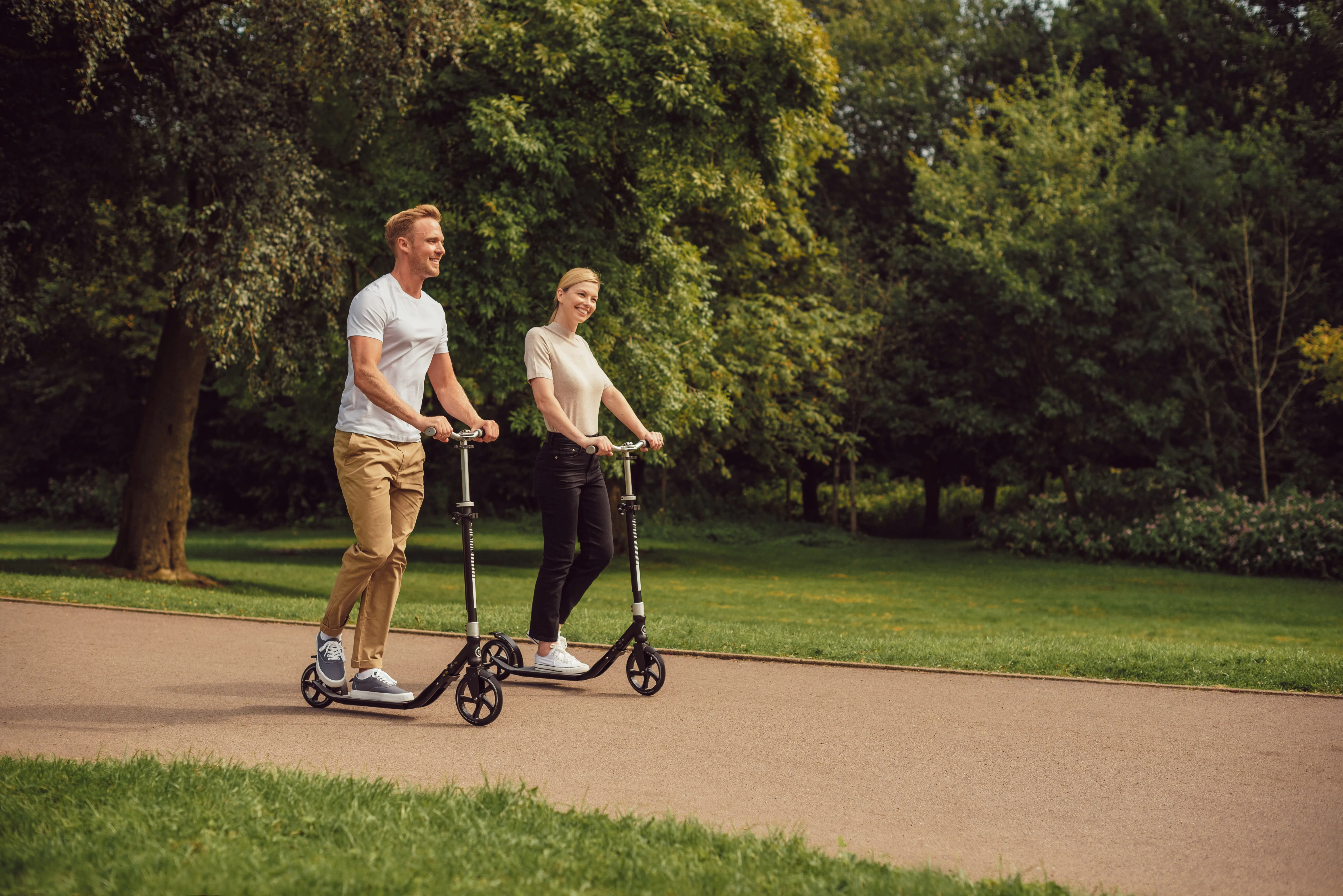 Globber ONE NL 205-180 DUO Scooter -Lead Grey