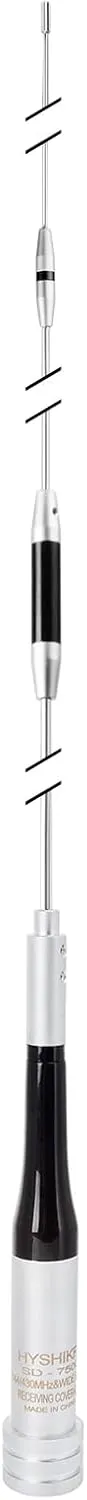 GMRS Mobile Antenna, 150Watt Dual Band UHF VHF 42Inches Outdoor Car Antenna UHF-Male(PL259) for Motorola Cobra Yaesu Midland Kenwood Mobile Base Transceiver