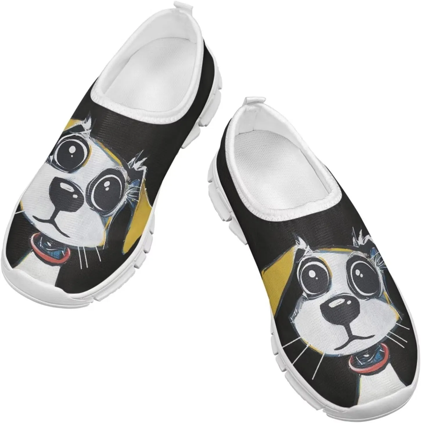 GOSTONG Kids Boys Slip On Sneakers Soft Loafers Low Top Non Slip Casual Walking Shoe Ooutdoor Flat Sports Shoes White Sole Size 11-15
