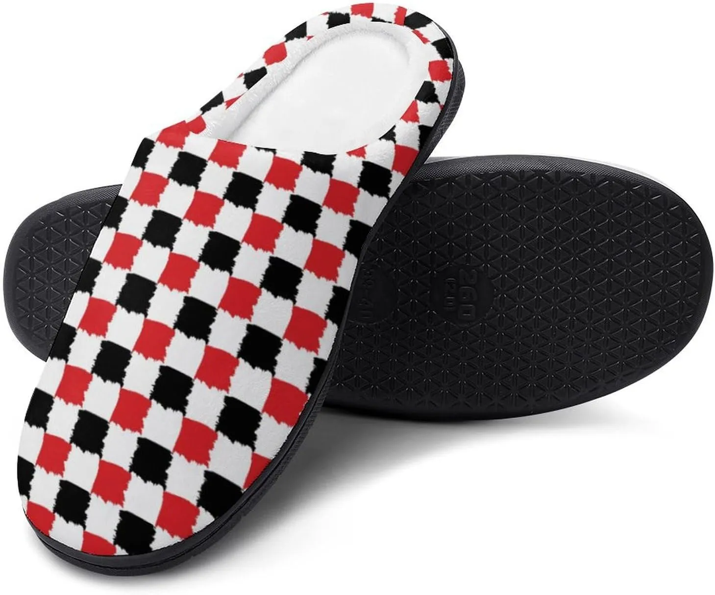 Halloween House Slippers For Woman Ladies Memory Foam Bedroom Slippers Indoor Outdoor Slip-On Shoes Soft Fall Slippers