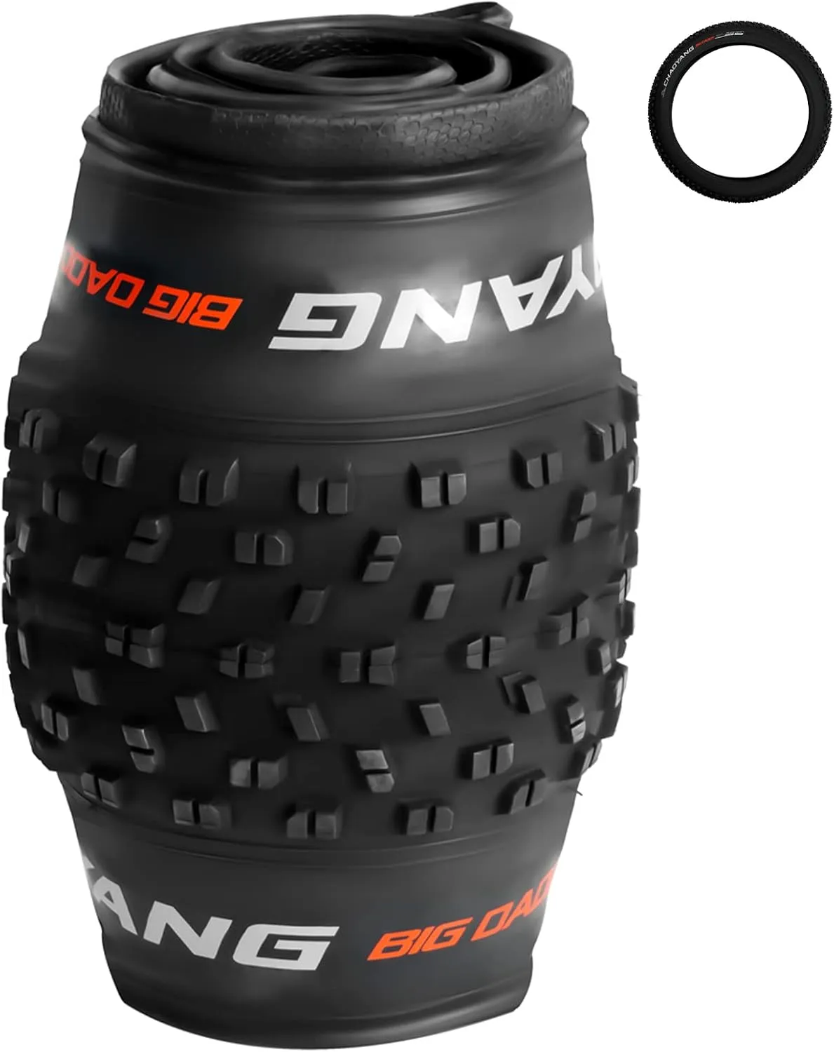 Himiway 26" Mountain Bike Tires 26×4 Replacement Bike Tire Compatible with Most 26 x 4.0 Road Mountain MTB Hybrid Electric Bike Bicycle Tires and Tubes, Black 1 Pack