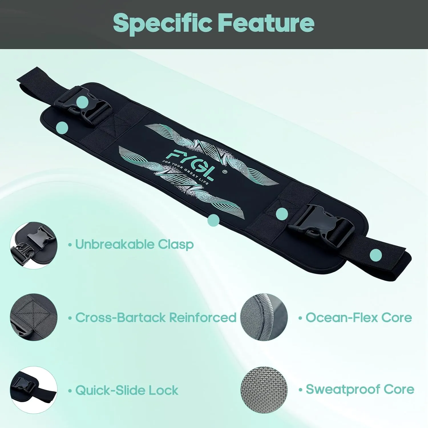 Hip-Thrust-Belt, Foldable Design, Slip-Resistant Padding, Supports 300 lbs, Ideal for Glutes Training with Dumbbells, Kettlebells & Plates, Great for Gym & Home Hip Thrust Workouts