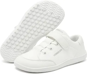 HOBIBEAR Kids Barefoot Shoes Wide Toe Box Zero Drop for Toddler Little Big Kid Boys Girls Walking Sneaker