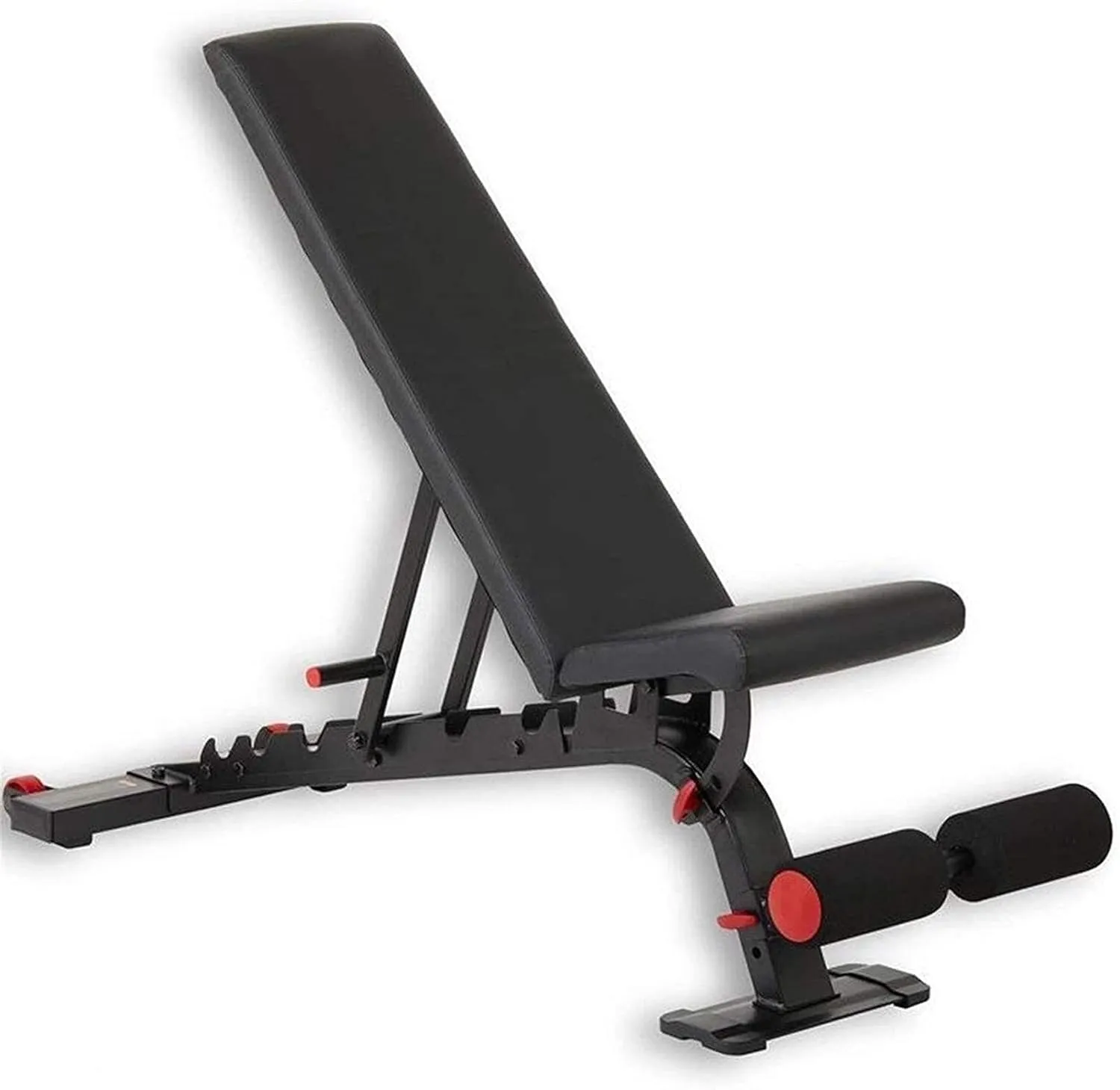 Home or Commercial Leg Fitness Equipment Bench Press Benches for Home Adjustable Strength Training Bench Foldable Utility Exercise Bench for Full Body Workout for Home