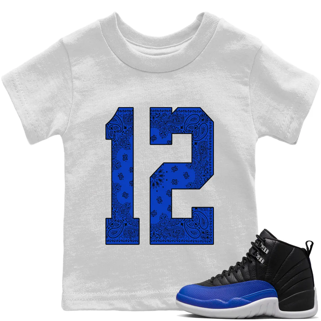 Hyper Kids Flexible customer care 12 - Bandana Royal Tops Jordan 12 Air Big ticket savings