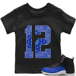 Hyper Kids Flexible customer care 12 - Bandana Royal Tops Jordan 12 Air Big ticket savings