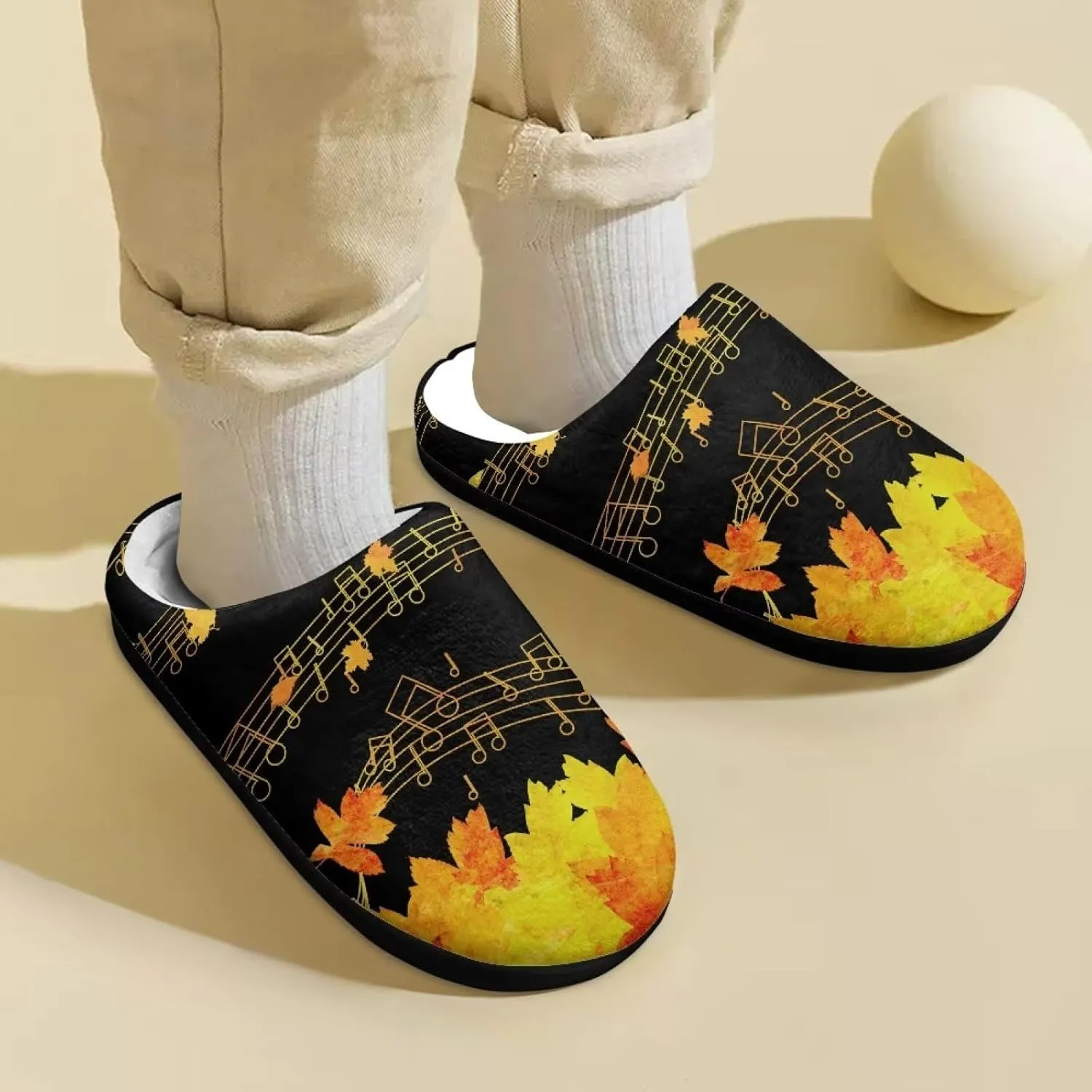 INSTANTARTS Girls Slippers Slip-on Lightweight Soft House Slipper Non-slip Breathable Fuzzy Fluffy Bedroom Flats