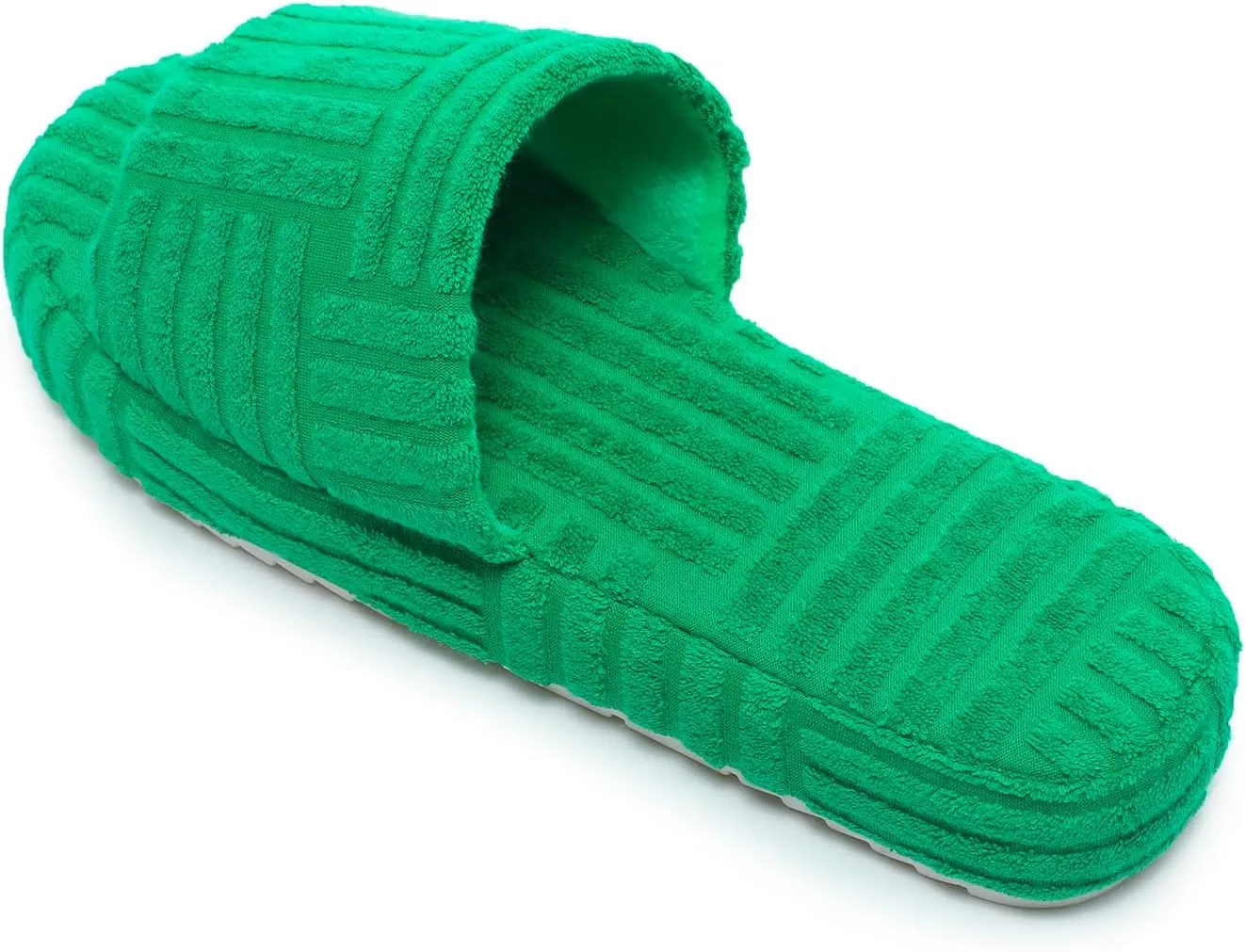 Jakcuz Womens Terry Towelling Slides Sandals Girls ladies Fashion Slip On House Shoes Slippers Platform Open Toe Multicolor Cute