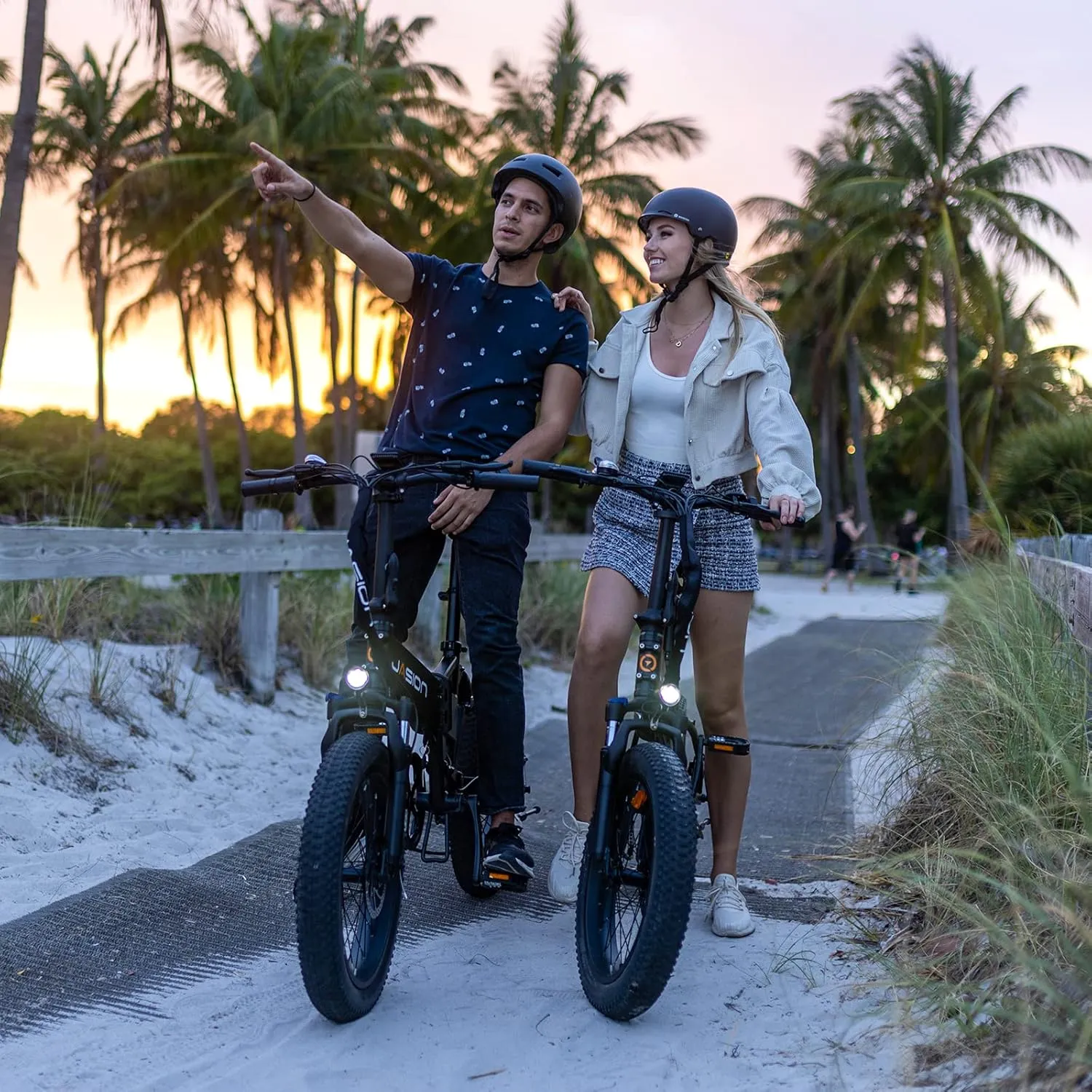 Jasion EB7 2.0 Electric Bike for Adults, 1200W Peak Motor 28MPH Max Speed Folding Ebike, 48V 10AH Removable Battery, 20" Fat Tire with Dual Suspension, 7-Speed Electric Bicycles, UL Certifiled