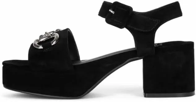 Jeffrey Campbell Timeless Green Suede Gold Ankle Strap Open Toe Heeled Sandals