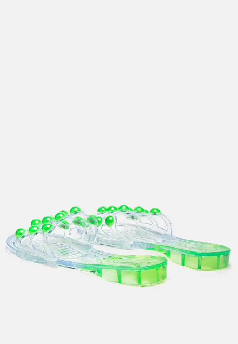 Jelly Gems Slip-On Flats
