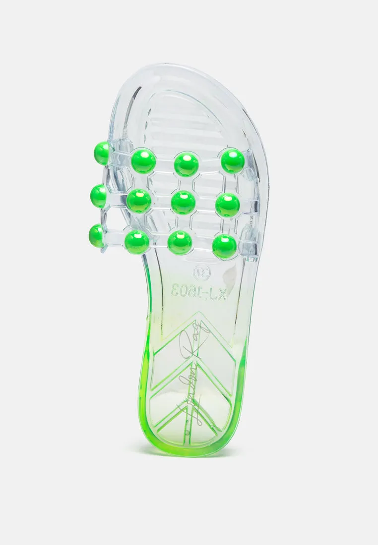 Jelly Gems Slip-On Flats